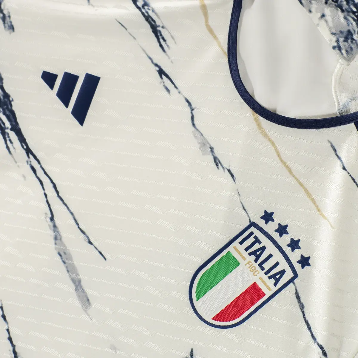 Adidas Italy 23 Away Authentic Jersey. 3