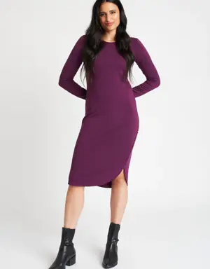 Good Feels Brushed Crewneck Dress