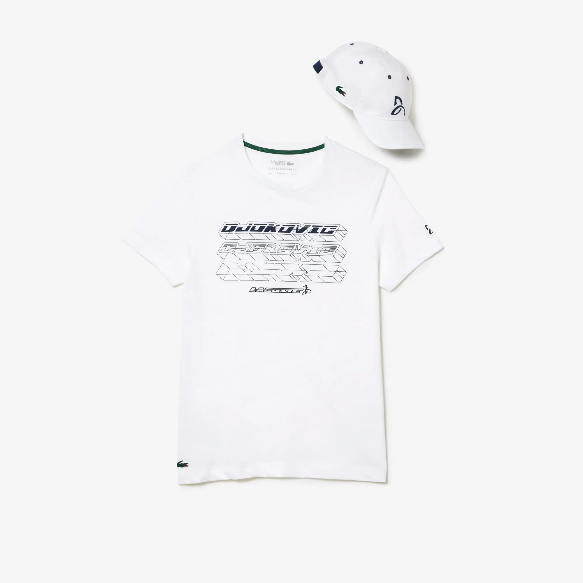 Lacoste T-shirt Lacoste Tennis x Novak Djokovic Regular Fit para homem. 2