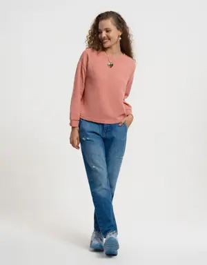 Regular Fit Kadın Sweatshirt