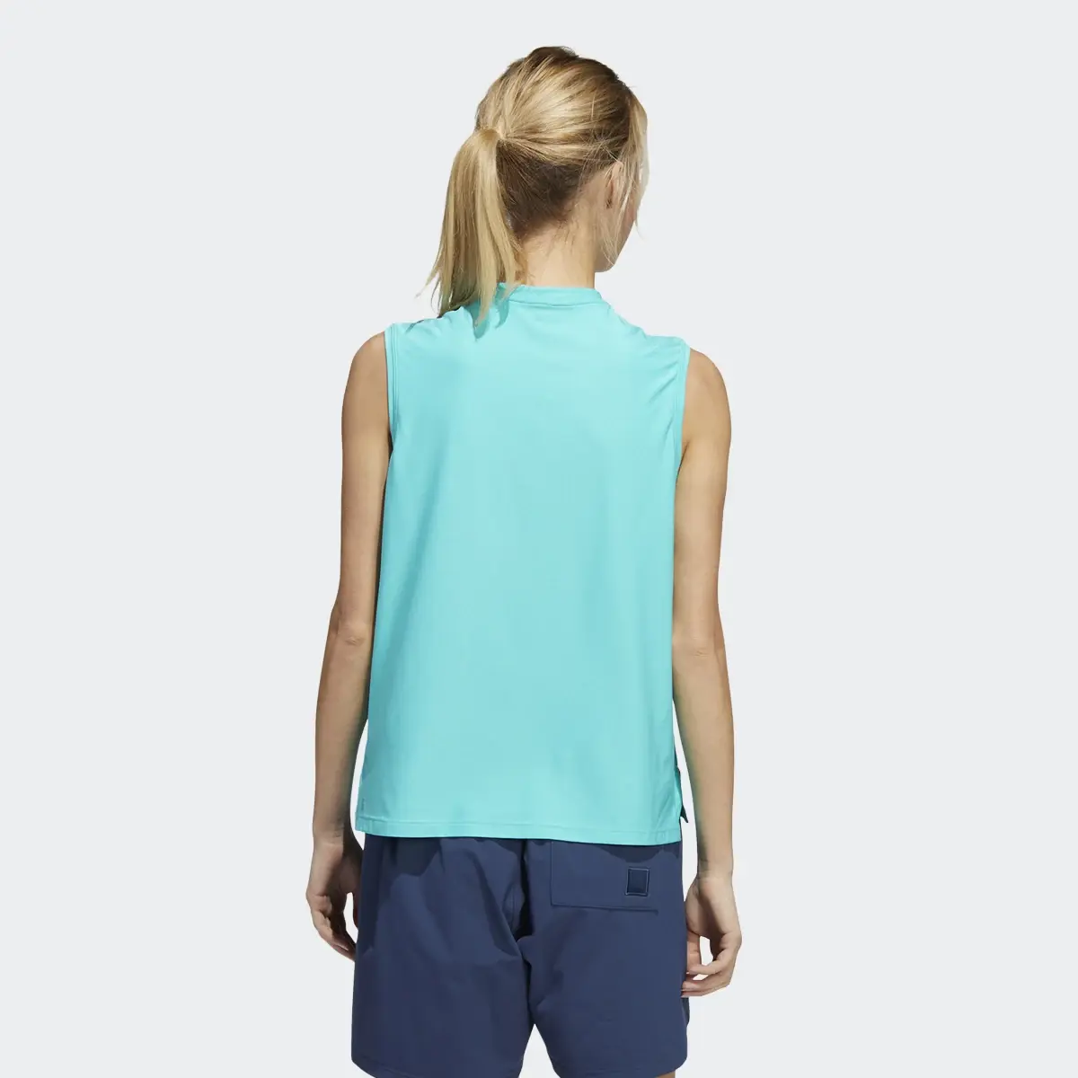 Adidas Go-To Sleeveless Polo Shirt. 3