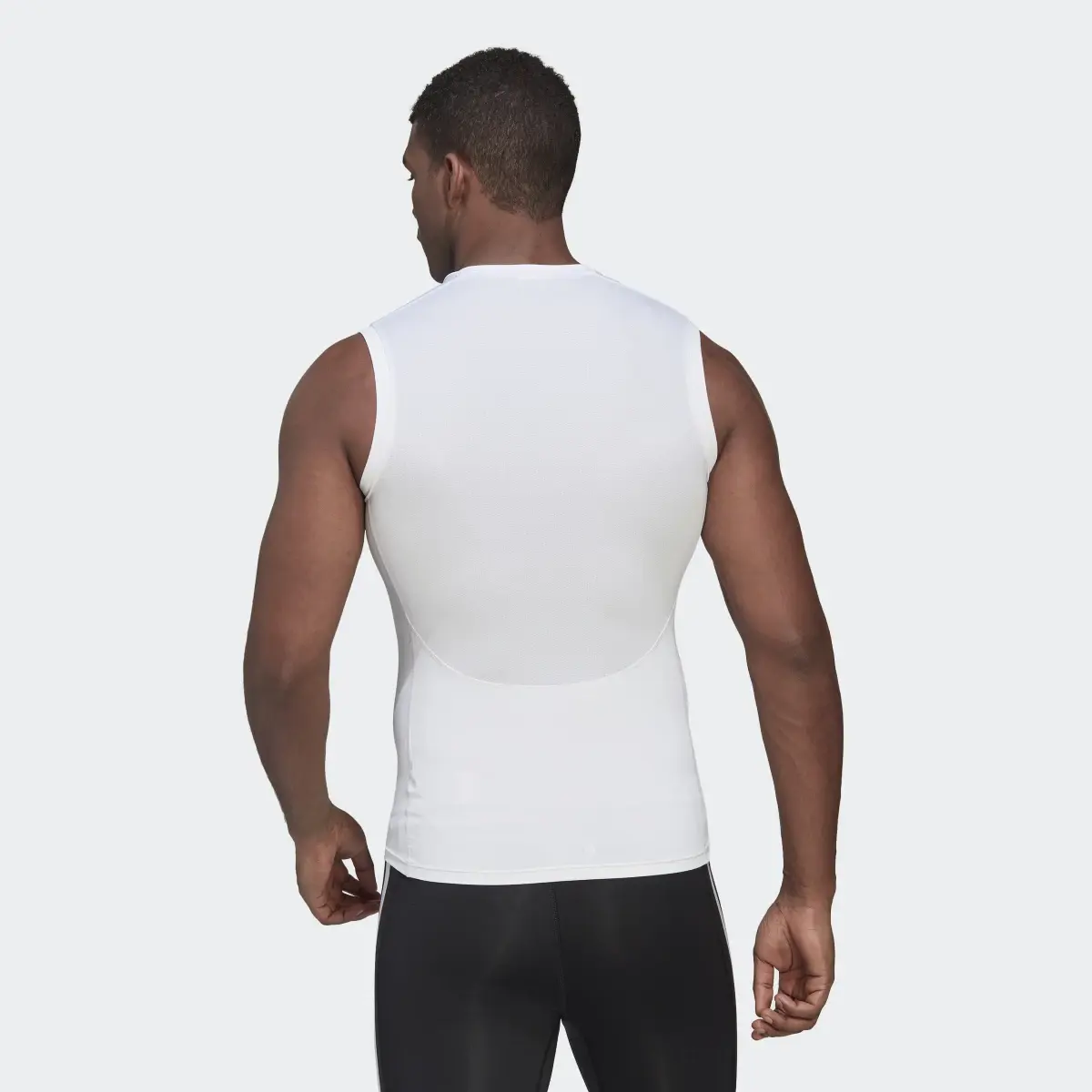 Adidas Techfit Training Sleeveless Tee. 3