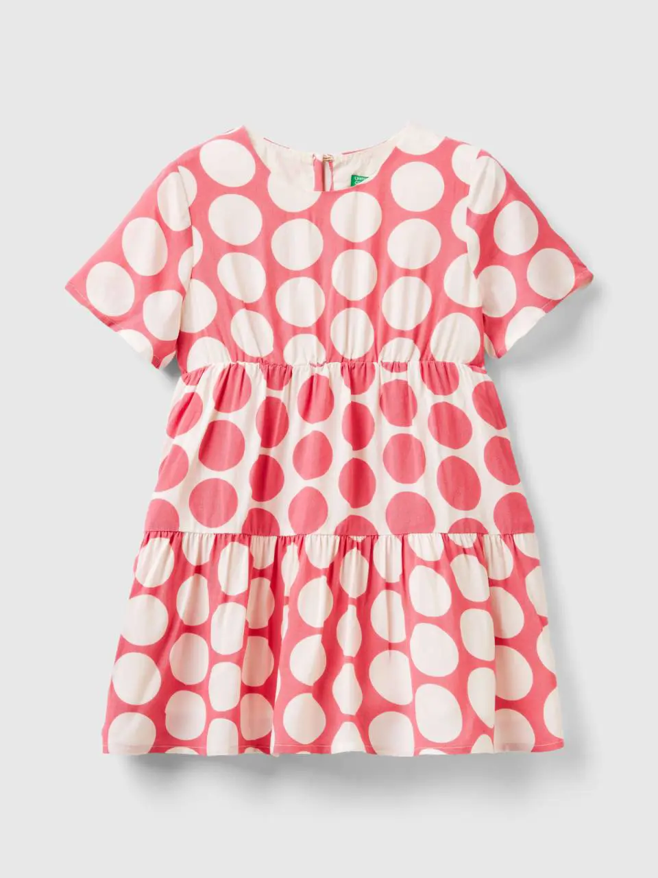 Benetton flowy polka dot dress. 1