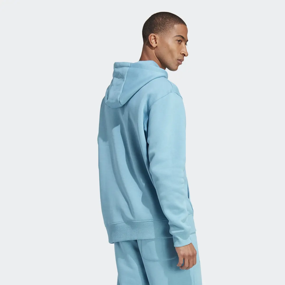 Adidas All SZN Fleece Graphic Hoodie. 3