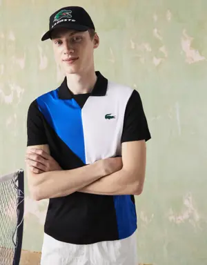 Men's SPORT Colorblock Ultra-Dry Piqué Tennis Polo