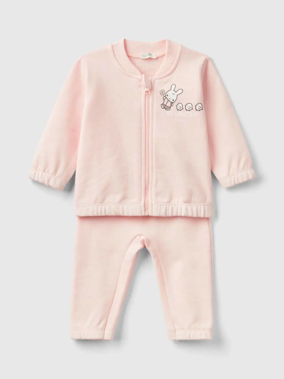 Benetton organic cotton sweat outfit. 1