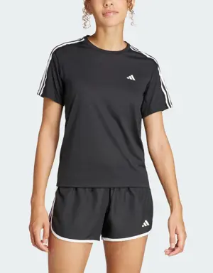 Adidas Playera Own the Run 3 Franjas