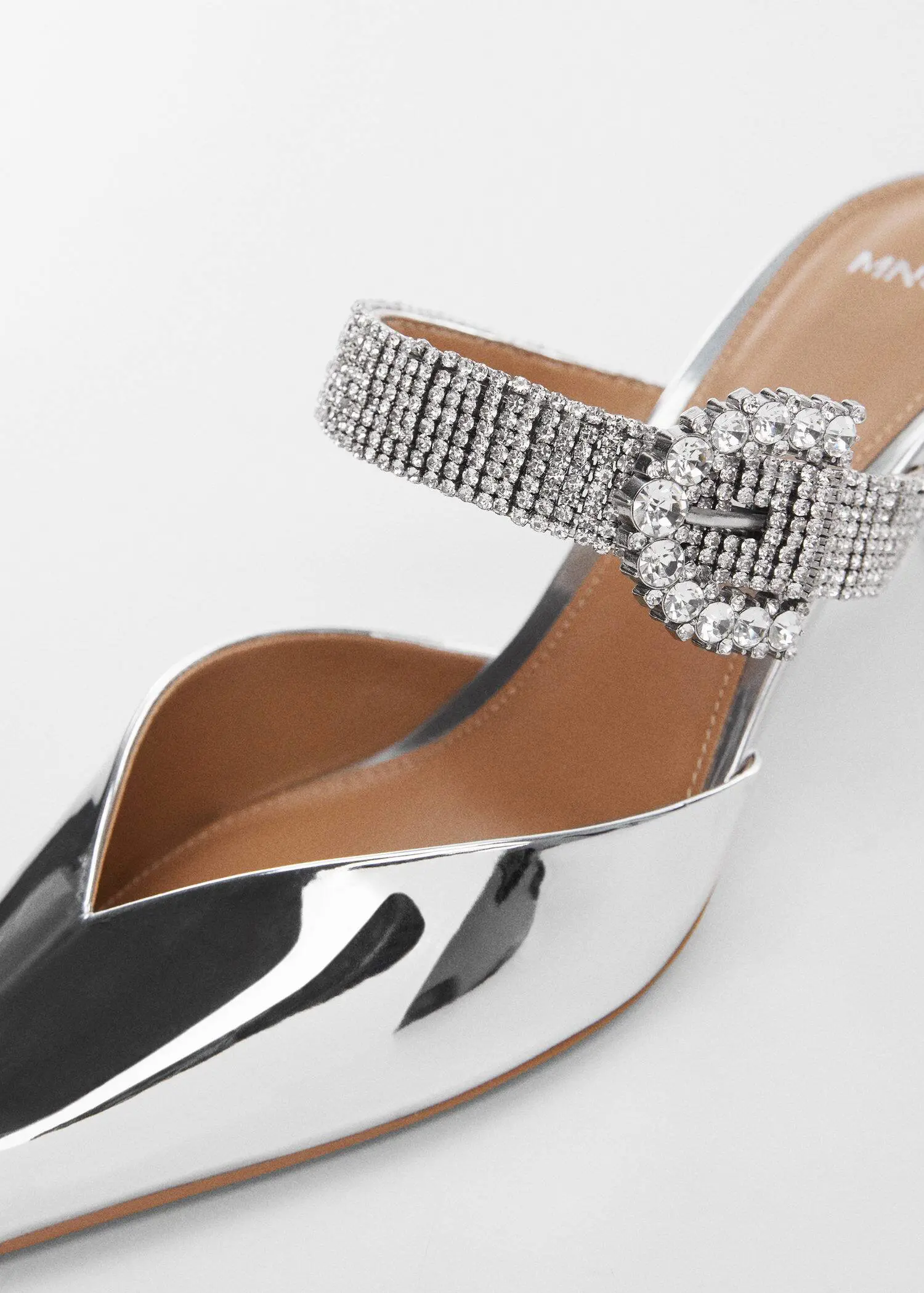Mango Pointed shoes with rhinestone detail. 3