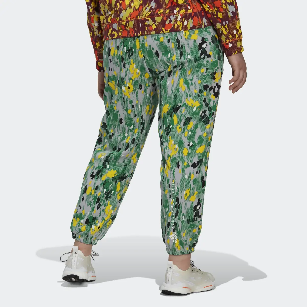 Adidas by Stella McCartney Printed Sweat Pants (Plus Size). 3