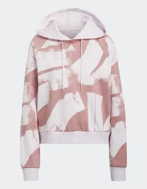 Essentials Print Relaxed Hoodie