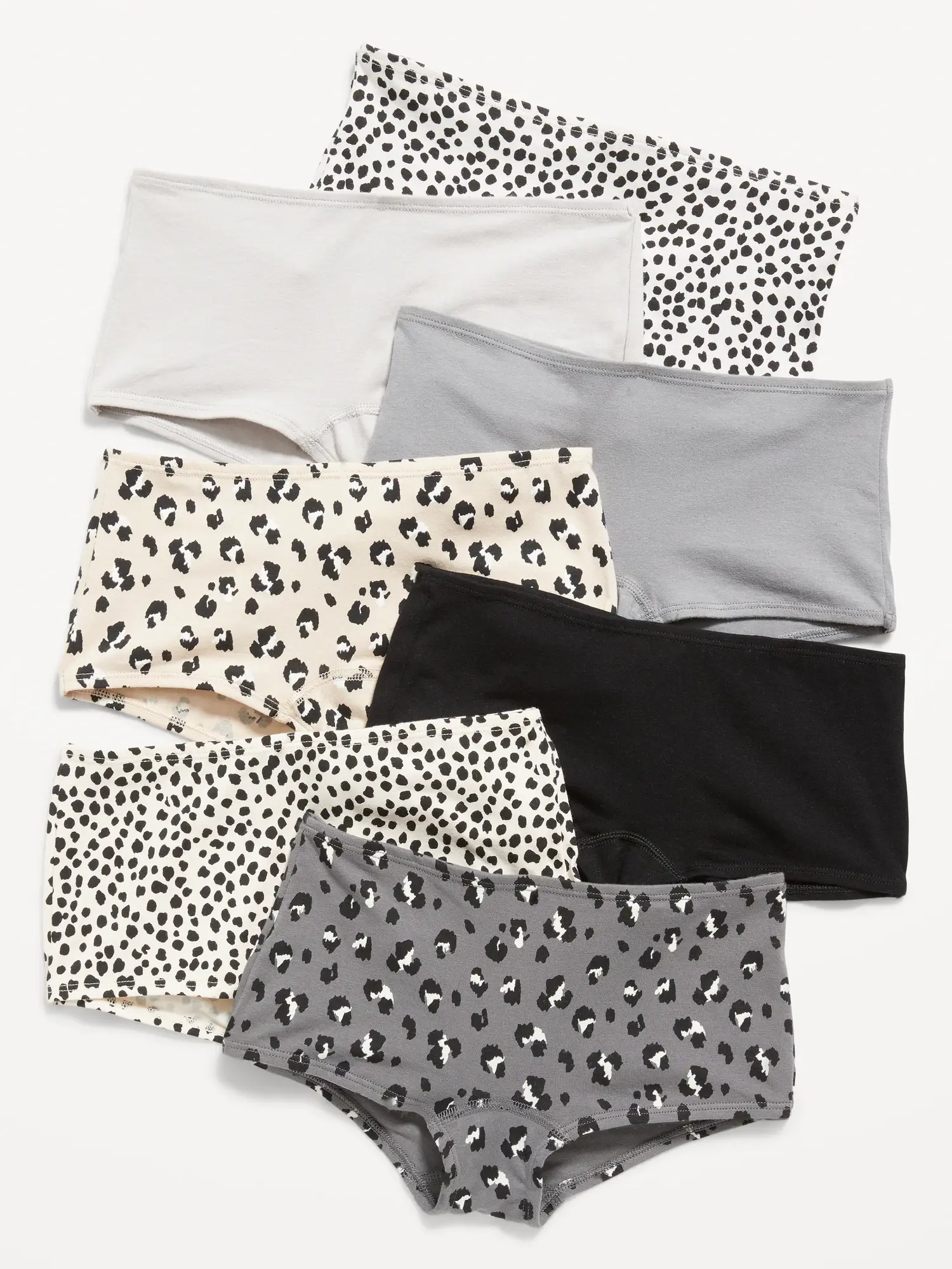 Old Navy Boyshorts Underwear 7-Pack for Girls multi. 1