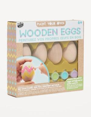 Paint Your Own: Wooden Eggs multi