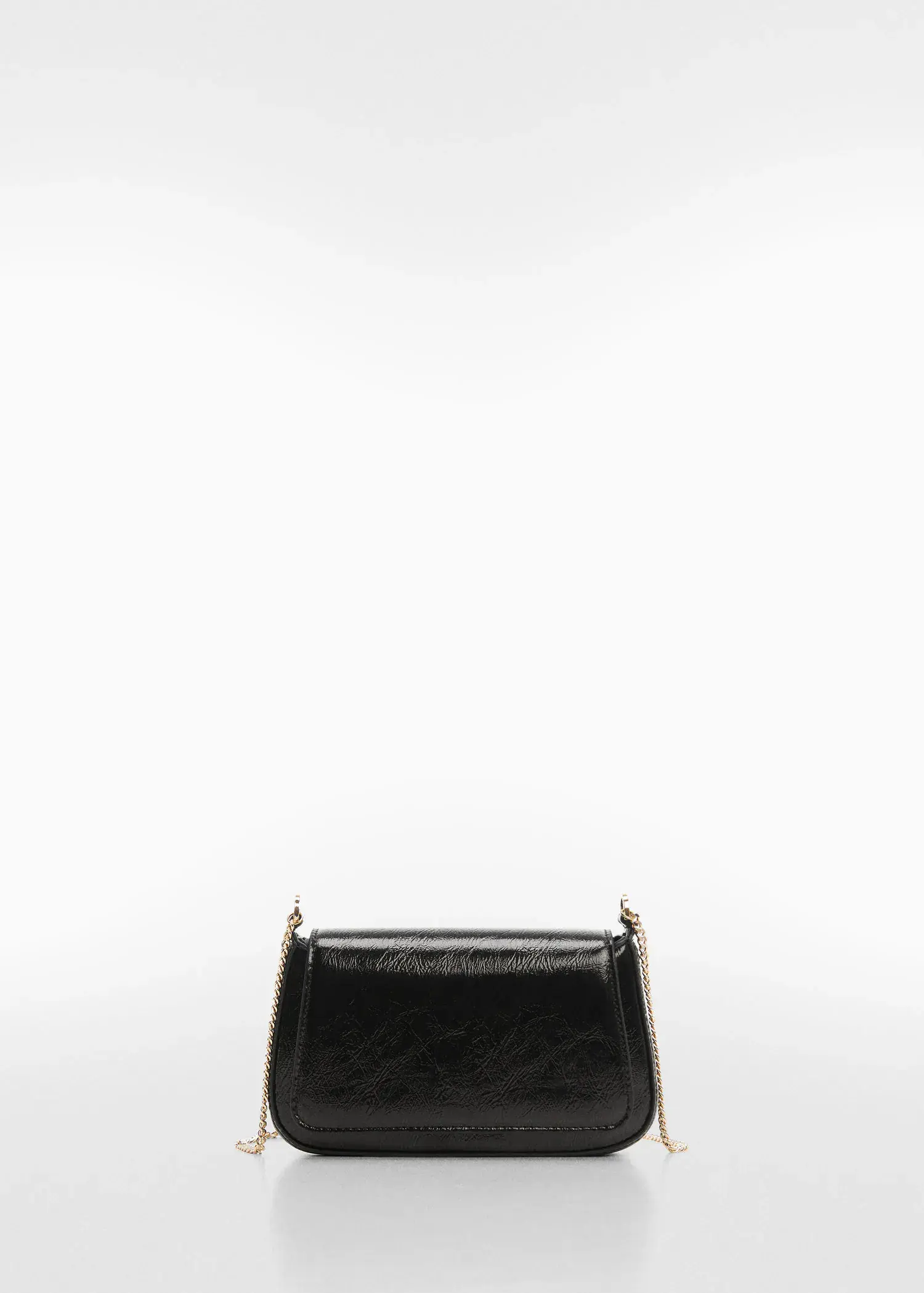 Mango Patent leather effect chain bag. 1