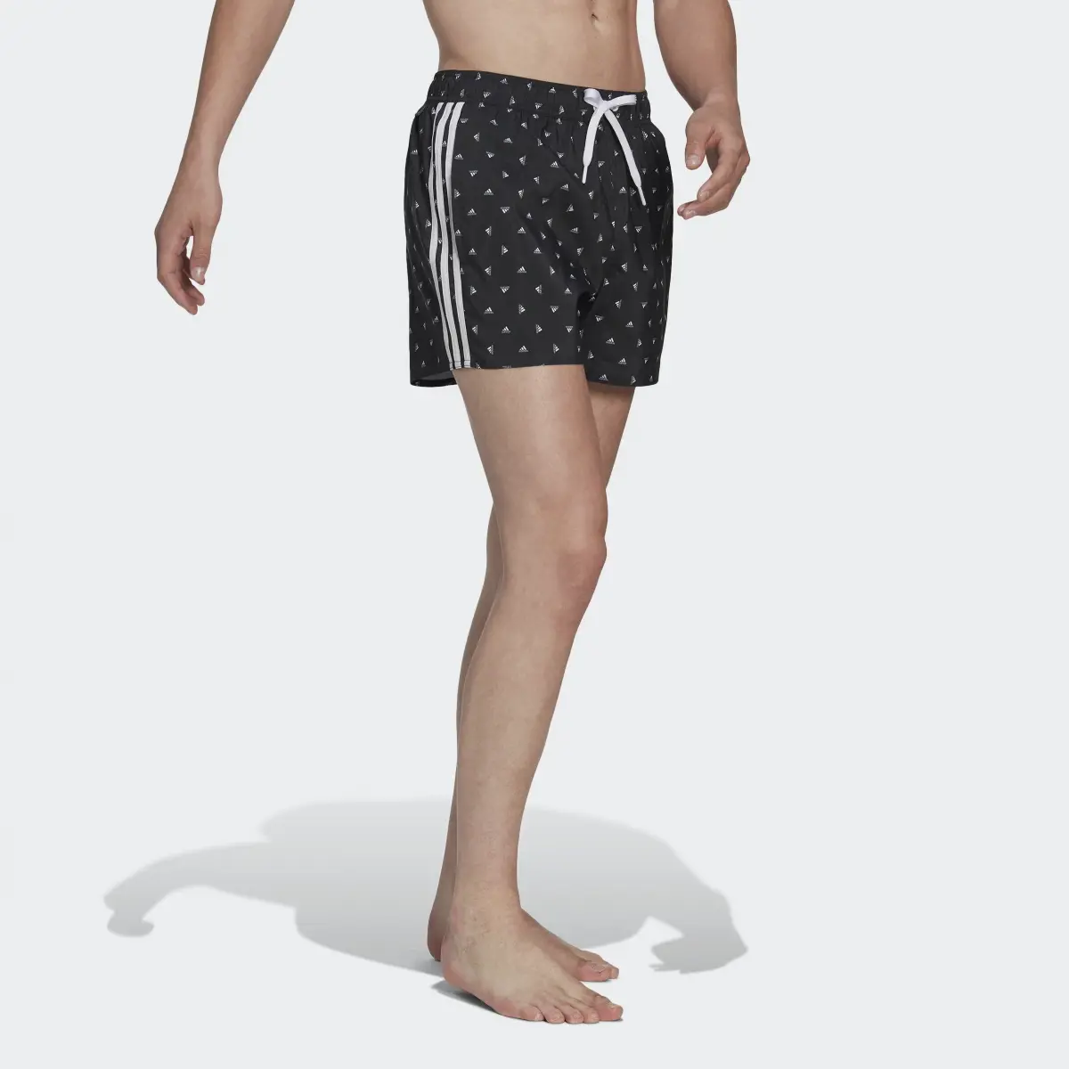 Adidas Mini Logo CLX Swim Shorts. 3
