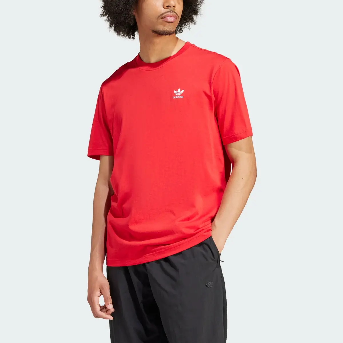 Adidas Trefoil Essentials Tee. 1