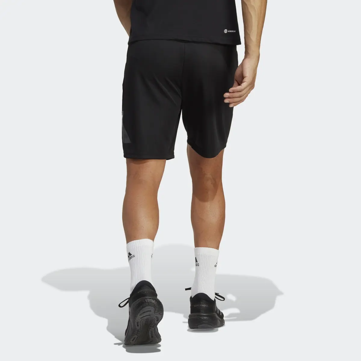 Adidas Train Essentials Seasonal Training Shorts. 2