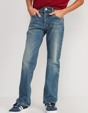 Boot-Cut Built-In Flex Jeans for Boys blue