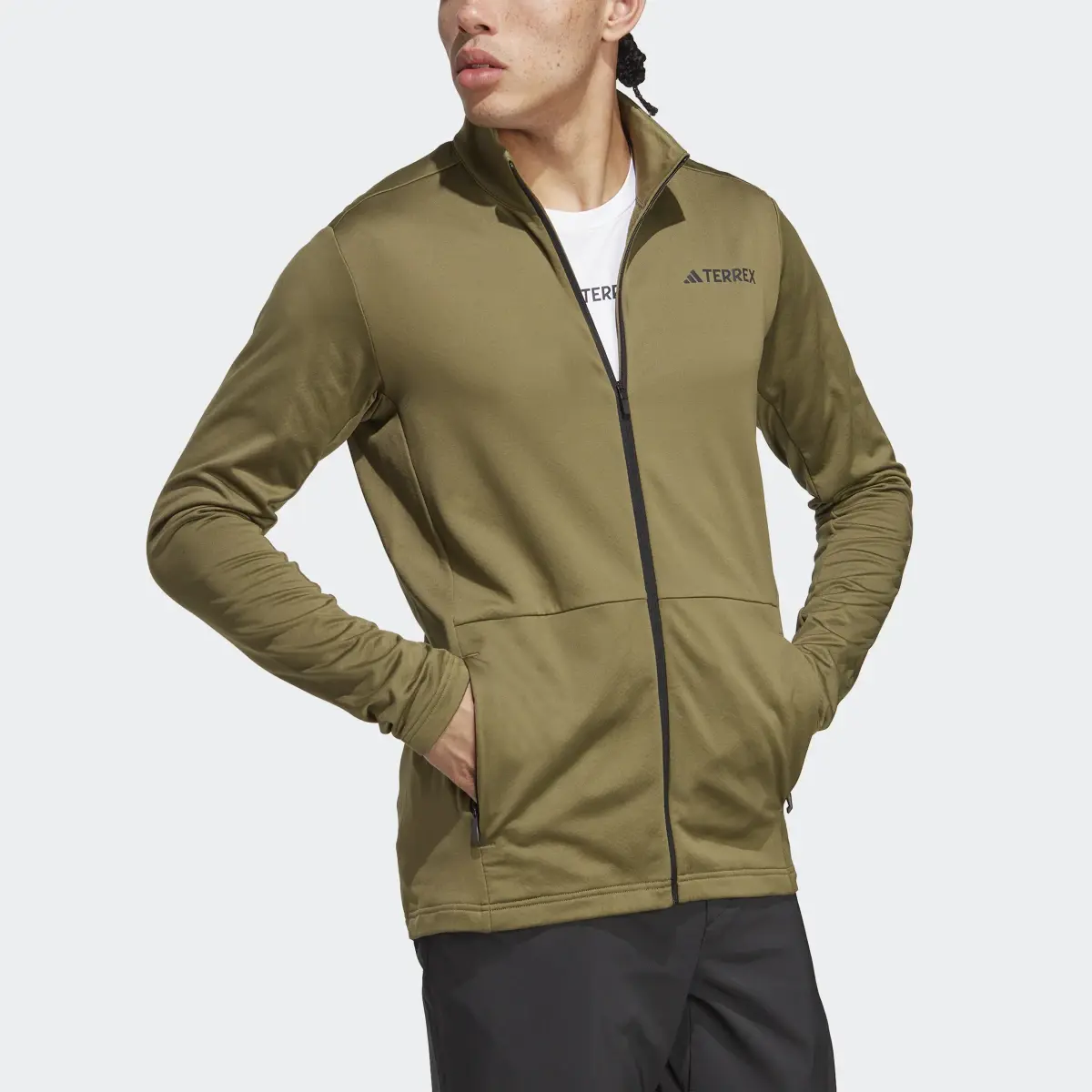 Adidas Terrex Multi Full-Zip Fleece Jacket. 1