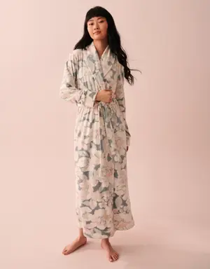 Velvety Softness Long Robe