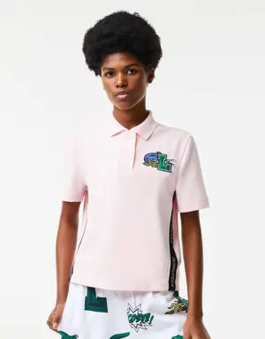 Women's Lacoste Holiday Regular Fit Organic Cotton Polo Shirt