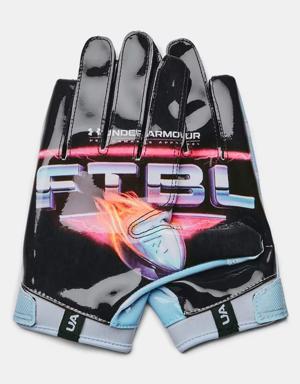 Youth UA F8 Football Gloves