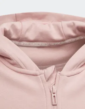 Adidas 3-Stripes Full-Zip Hoodie. 3 Adidas 3-Stripes Full-Zip Hoodie. 3