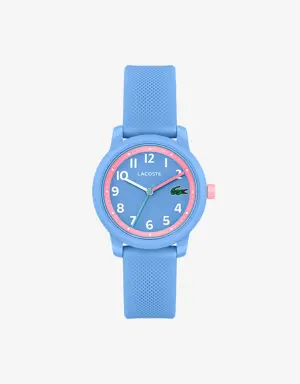Relógio Lacoste.12.12 com pulseira de silicone azul para criança
