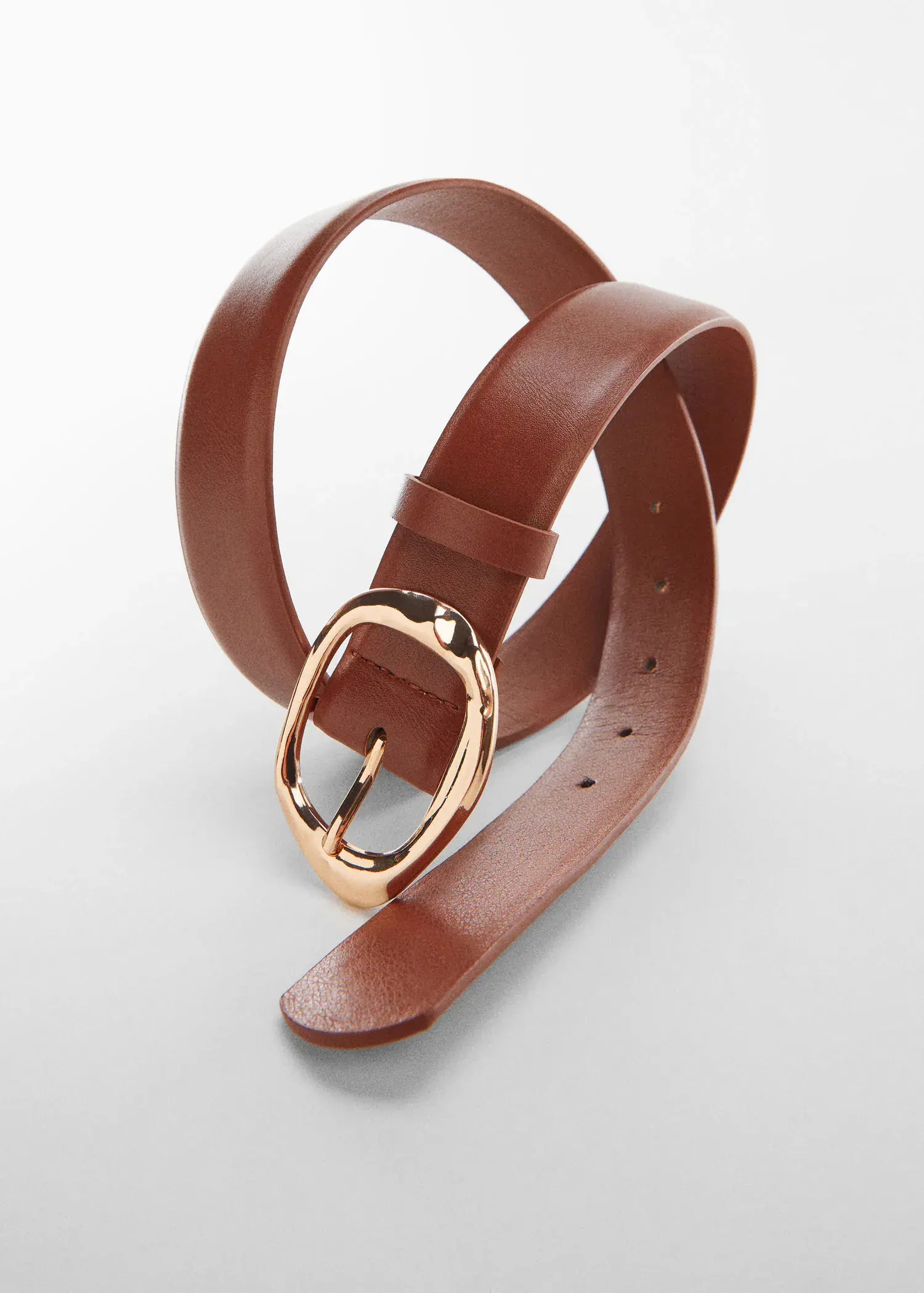 Mango Belt with irregular buckle . 3