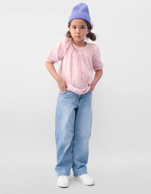 Gap Kids High Rise '90s Loose Jeans blue