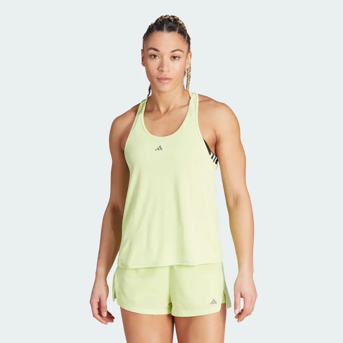 Adidas HIIT HEAT.RDY Sweat Conceal Training Tank Top. 2