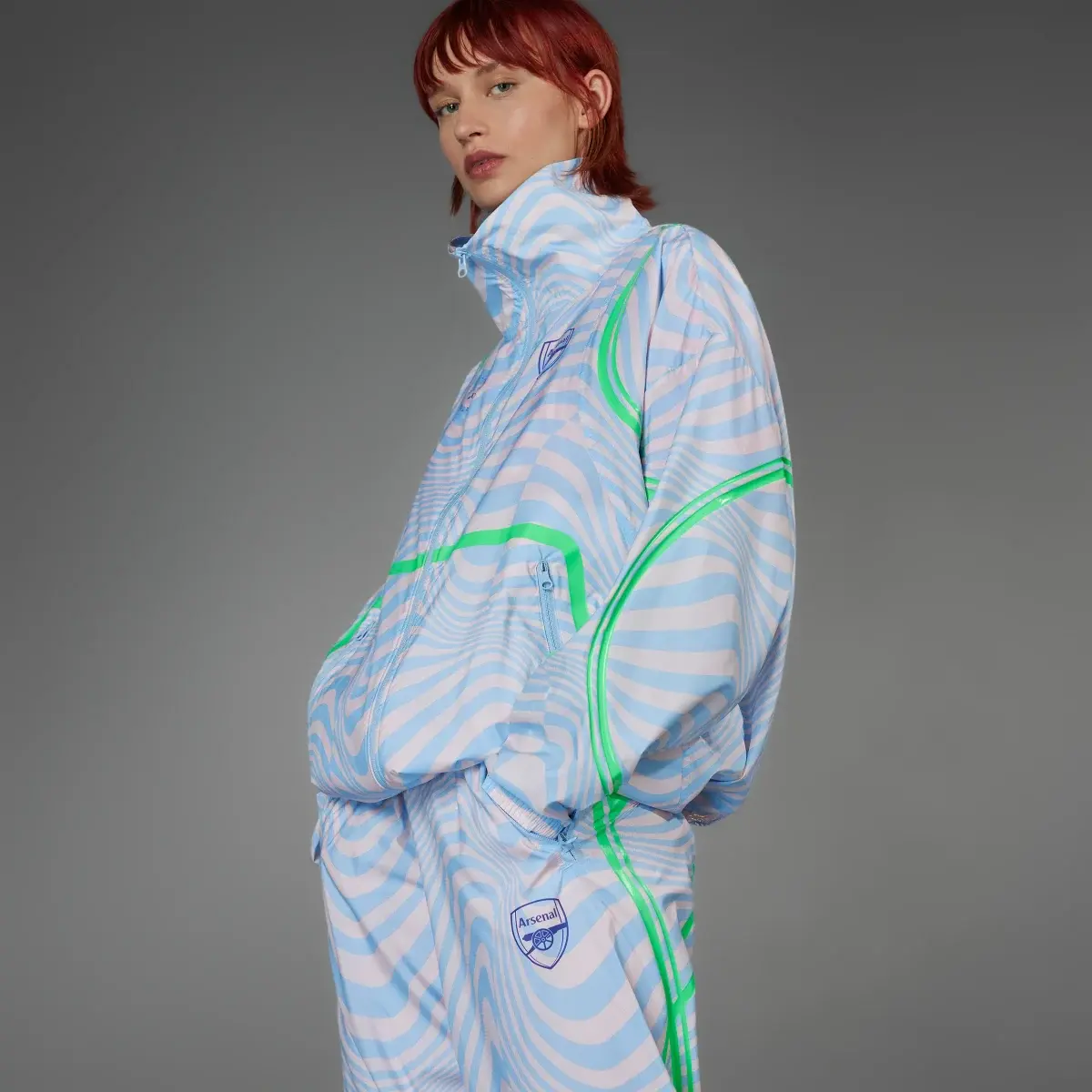 Adidas Arsenal x adidas by Stella McCartney Woven Tracksuit Bottoms. 3