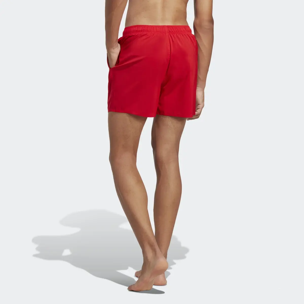 Adidas Short Length Solid Swim Shorts. 3