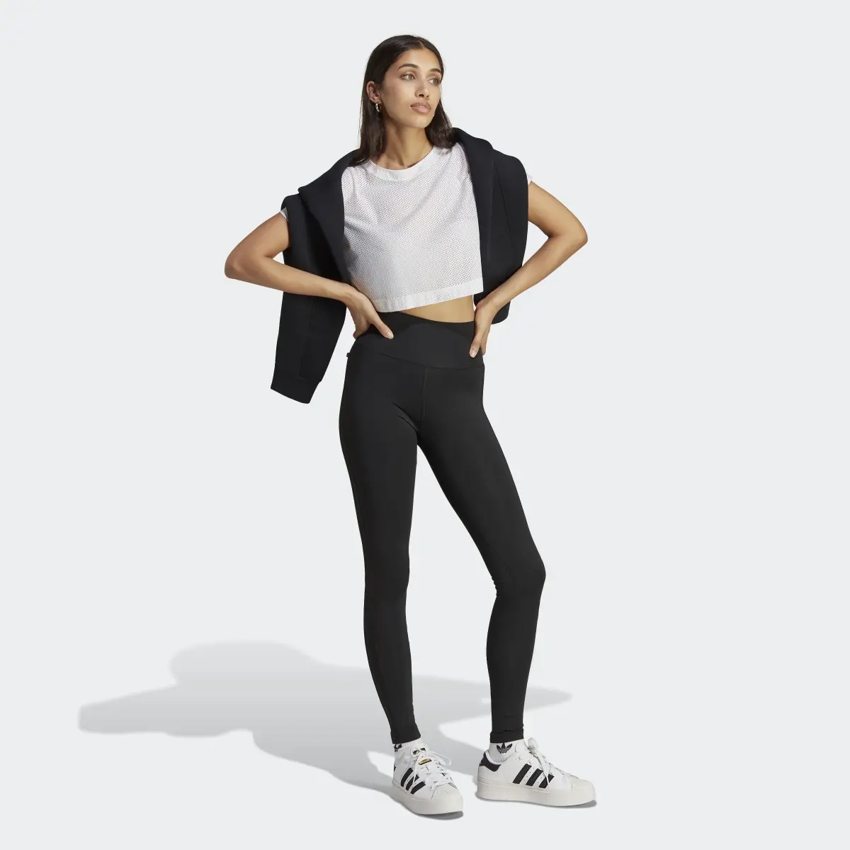 Adidas Adicolor Classics Tonal 3-Stripes Leggings. 3