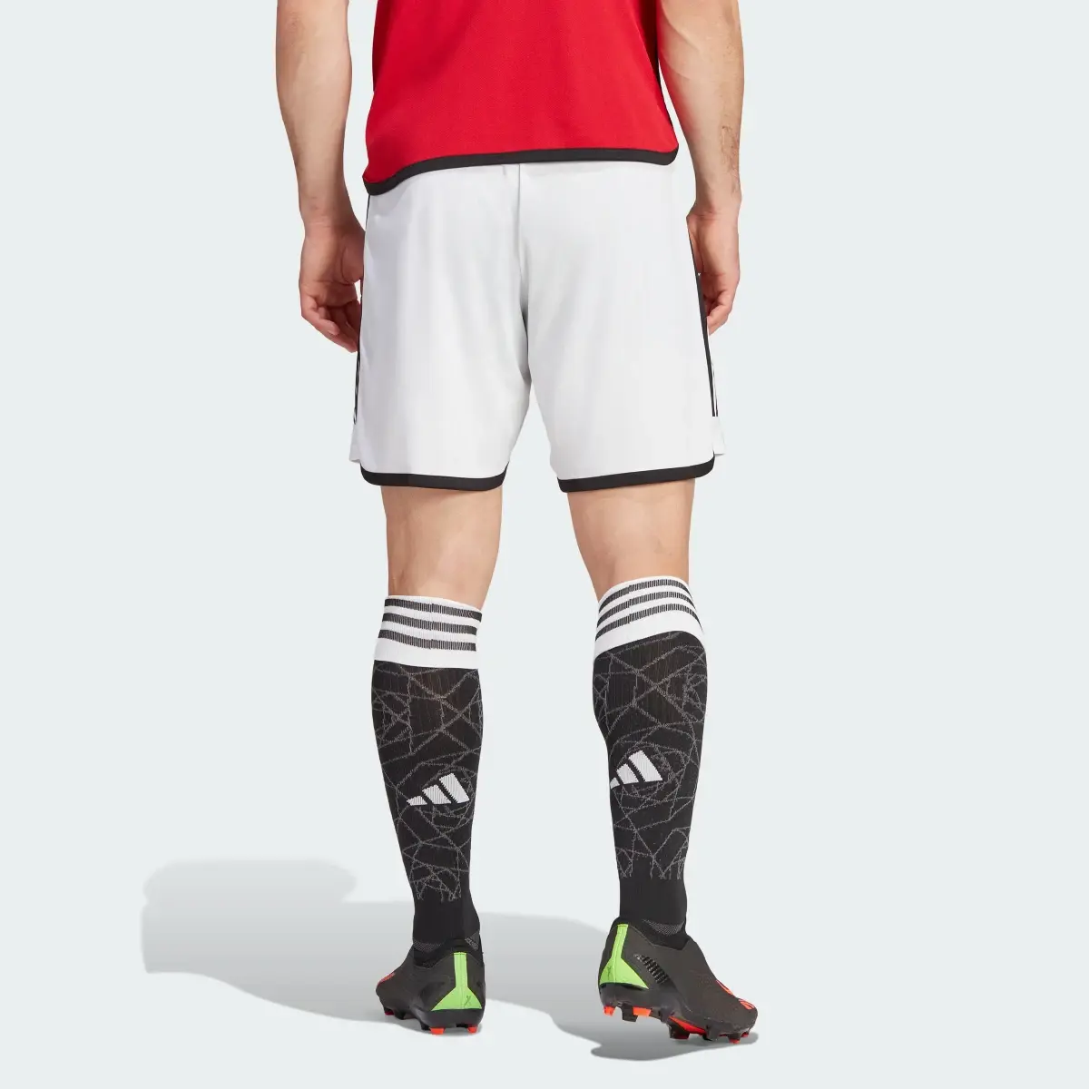 Adidas Manchester United 23/24 Home Shorts. 2