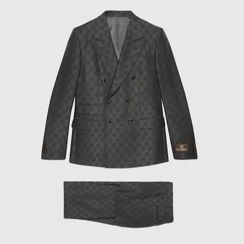 Gucci GG wool suit. 1