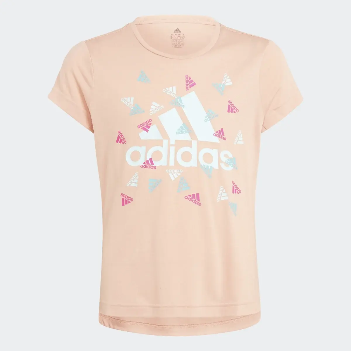 Adidas Playera de Training AEROREADY Up2Move Cotton Touch Logo. 1