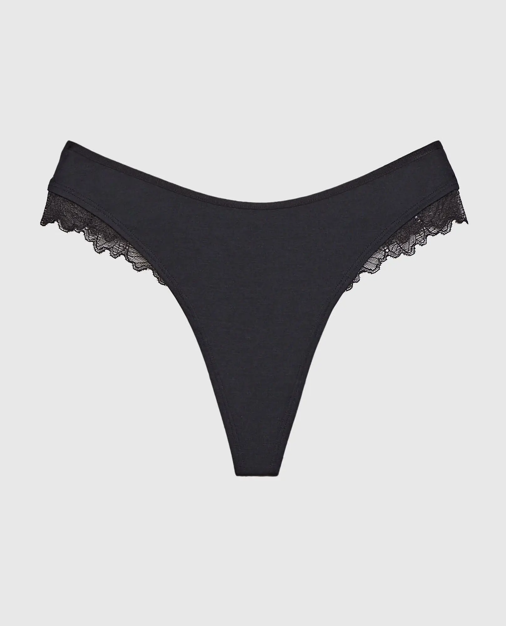 La Senza Ultrasoft Modal High Leg Thong Panty. 1