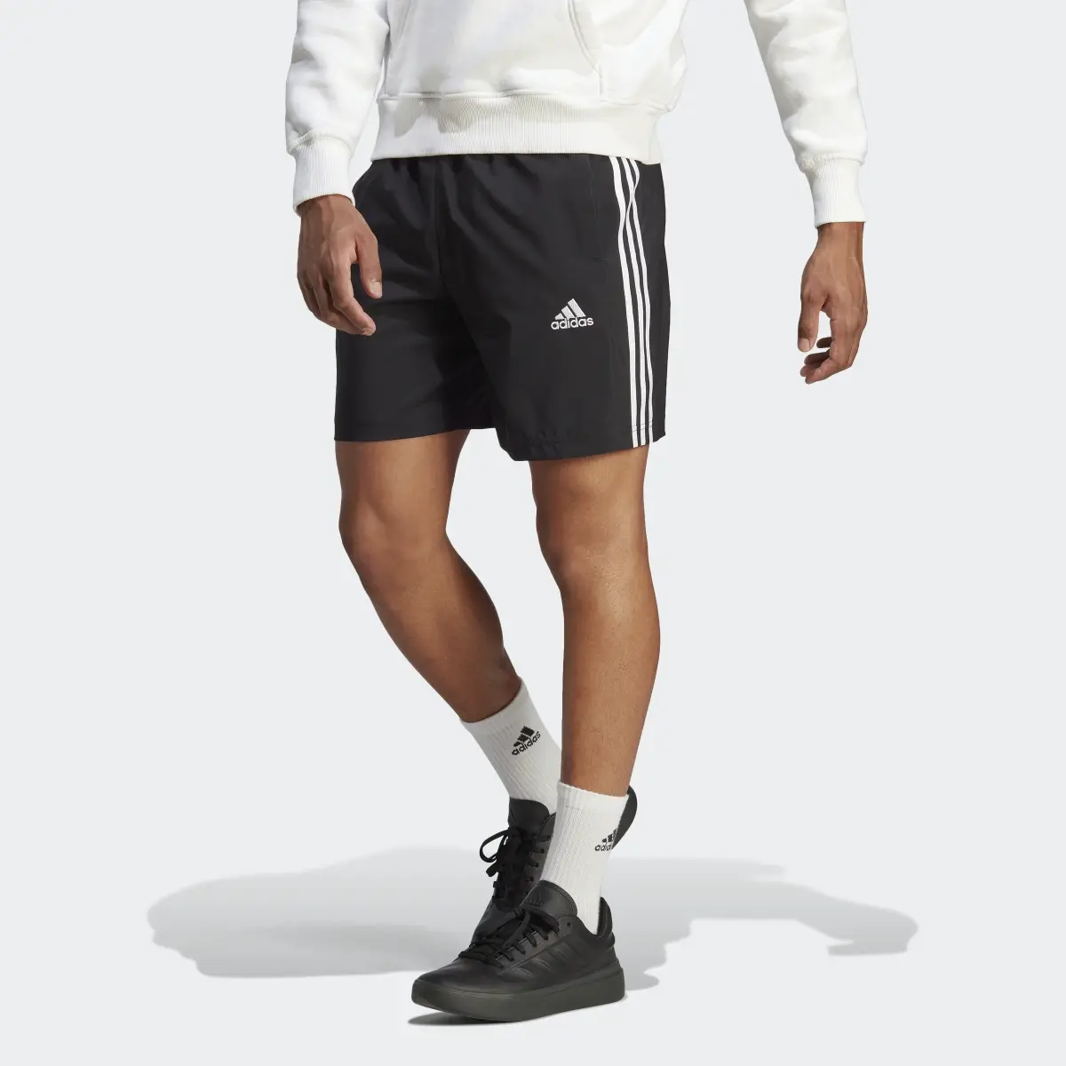 Adidas AEROREADY Essentials Chelsea 3-Stripes Shorts. 1