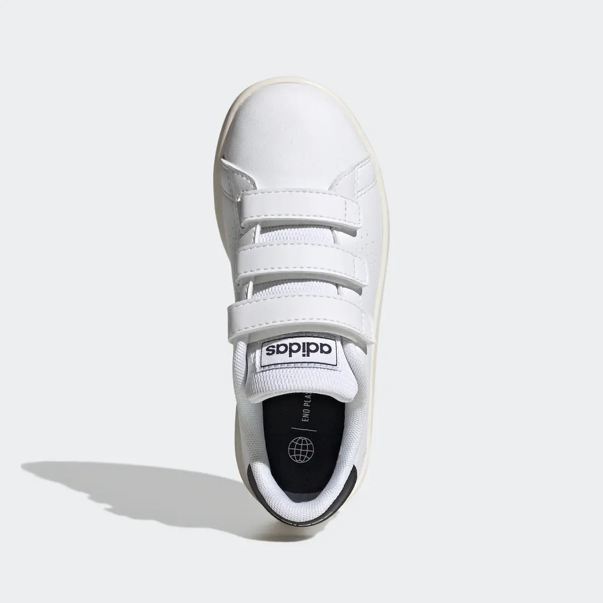 Adidas Advantage Court Lifestyle Hook-and-Loop Schuh. 3