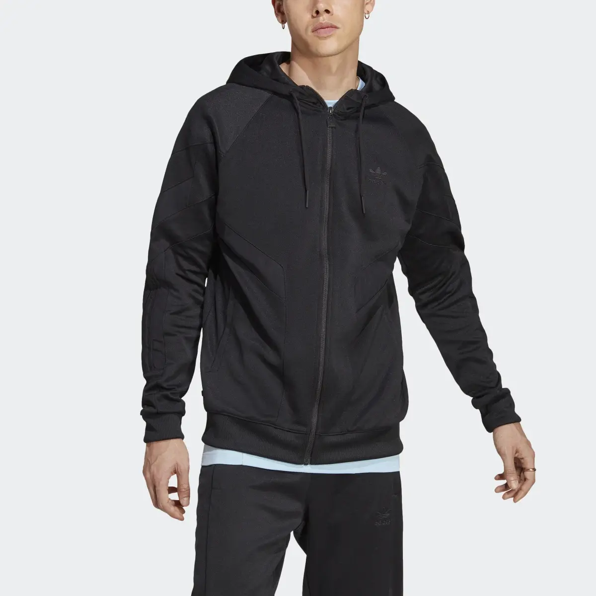 Adidas Rekive Hooded Track Top. 1