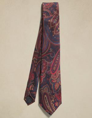 Paisley Silk Tie multi