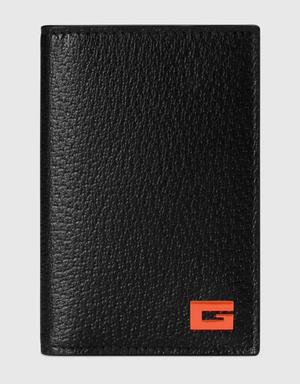 Long card case with G detail