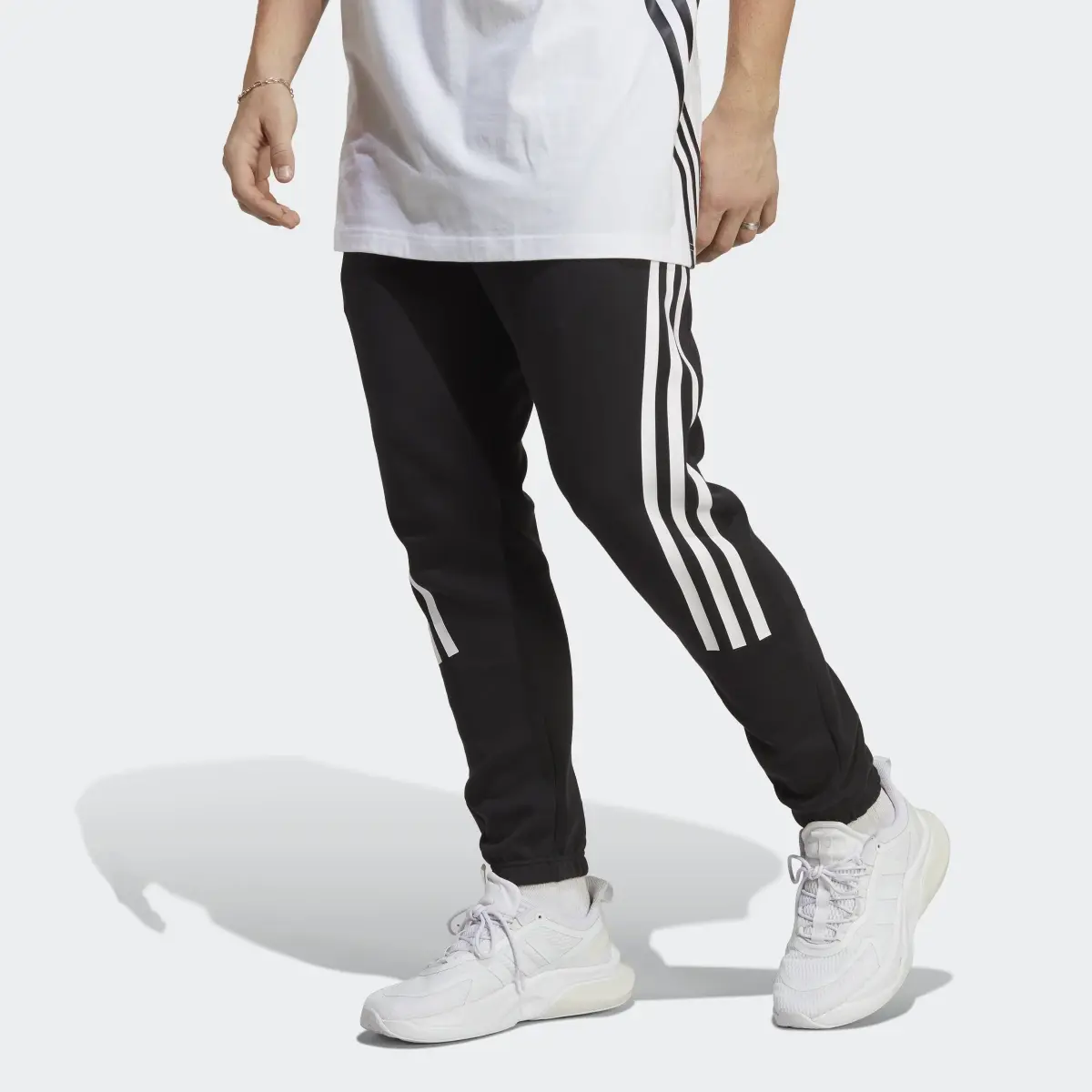 Adidas Future Icons 3-Stripes Joggers. 1