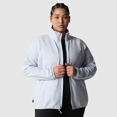 The North Face Women&#39;s Plus Size 100 Glacier Full-Zip Fleece. 1