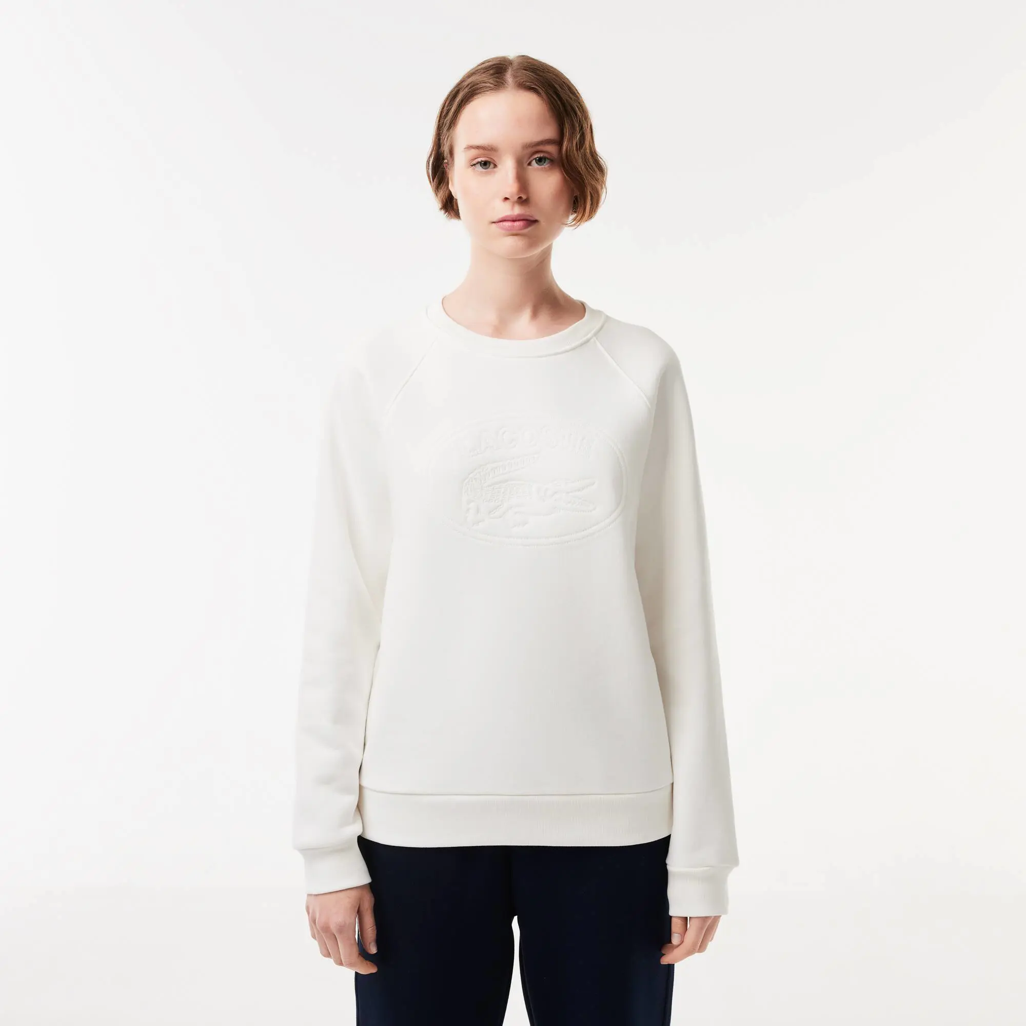 Lacoste Sweatshirt Jogger relaxed fit avec broderie signature. 1