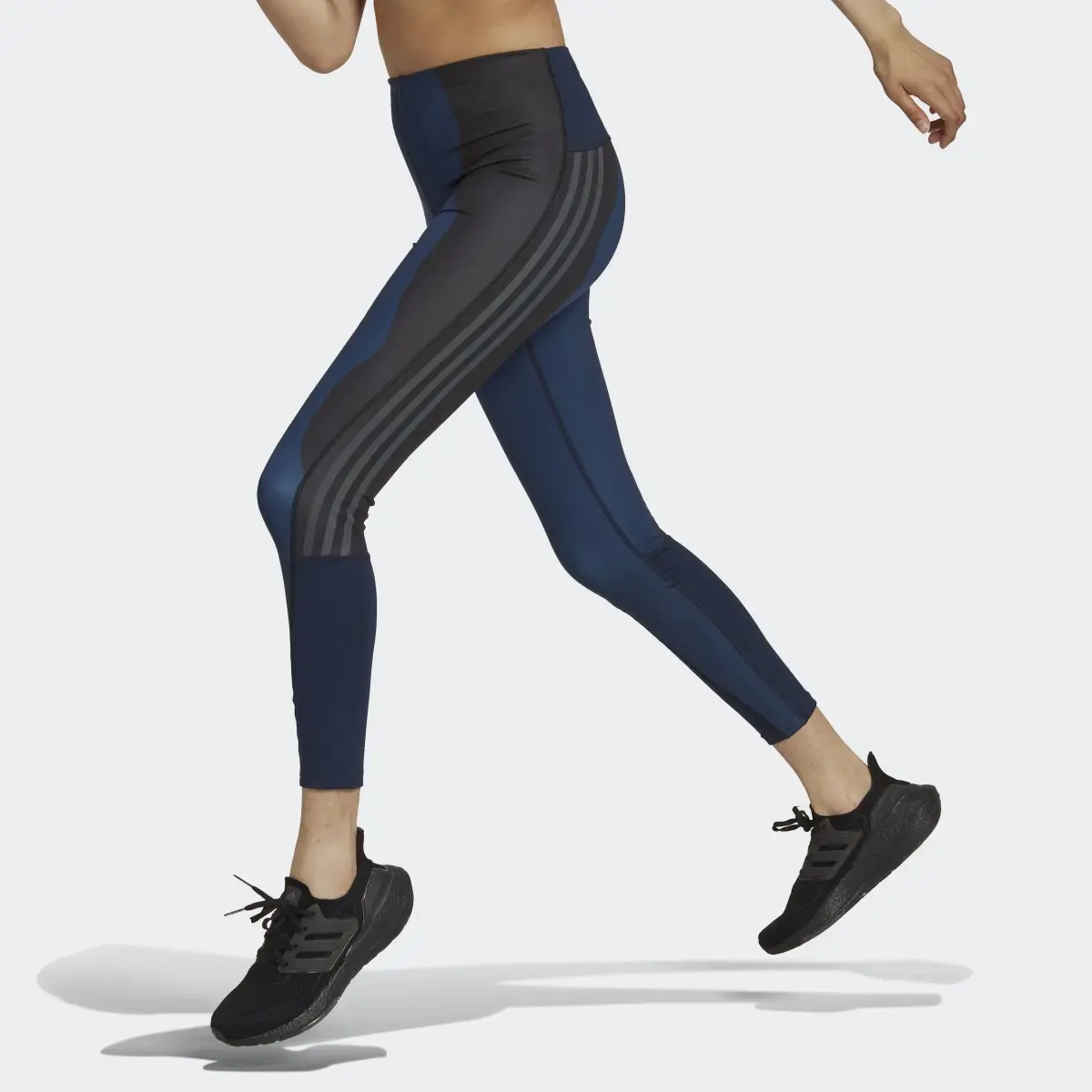 Adidas Marimekko Run Icons 3-Stripes 7/8 Running Leggings. 1