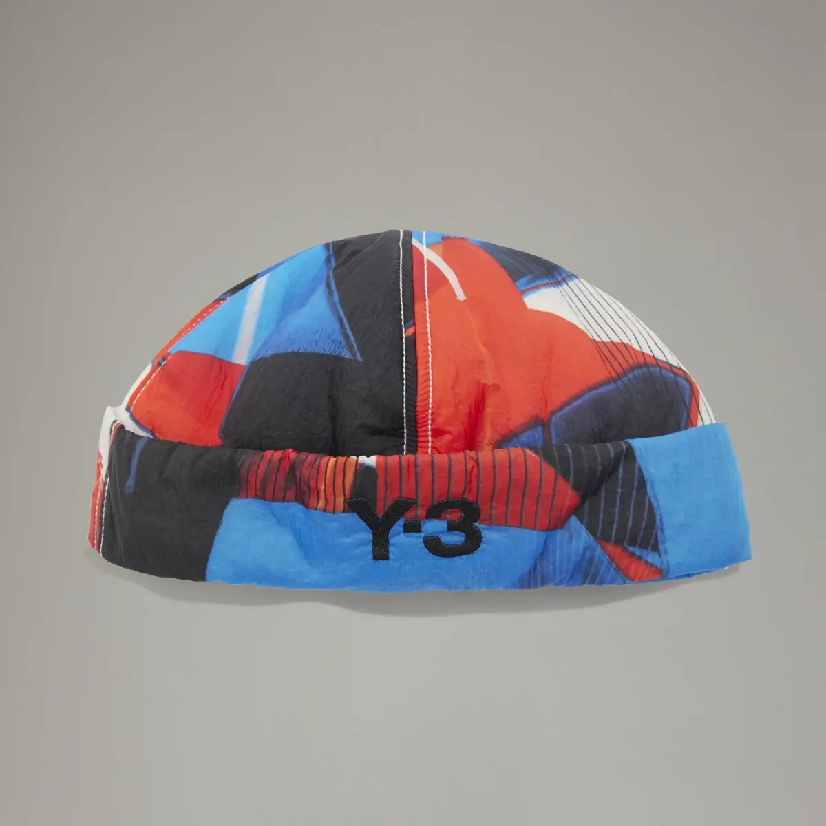 Adidas Y-3 Allover-Print Beanie. 2