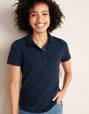 Uniform Pique Polo Shirt for Women
