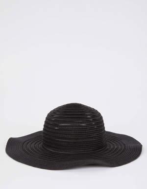 Kadın Kloş Hasır Şapka