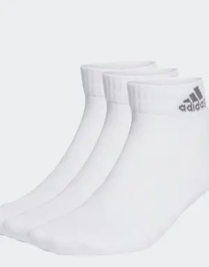 Cushioned Sportswear Ankle Socks 3 Pairs